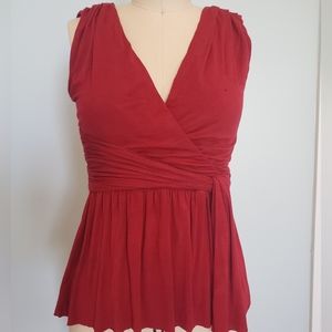 Bailey 44 Maroon Knit Top, XS